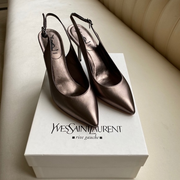 YSL sling back shoes - New - Picture 2 of 5